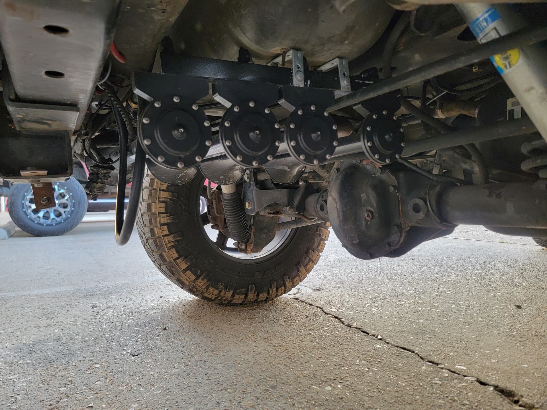 Chance's 2014 Jeep Wrangler Unlimited Rubicon Train Horn Install