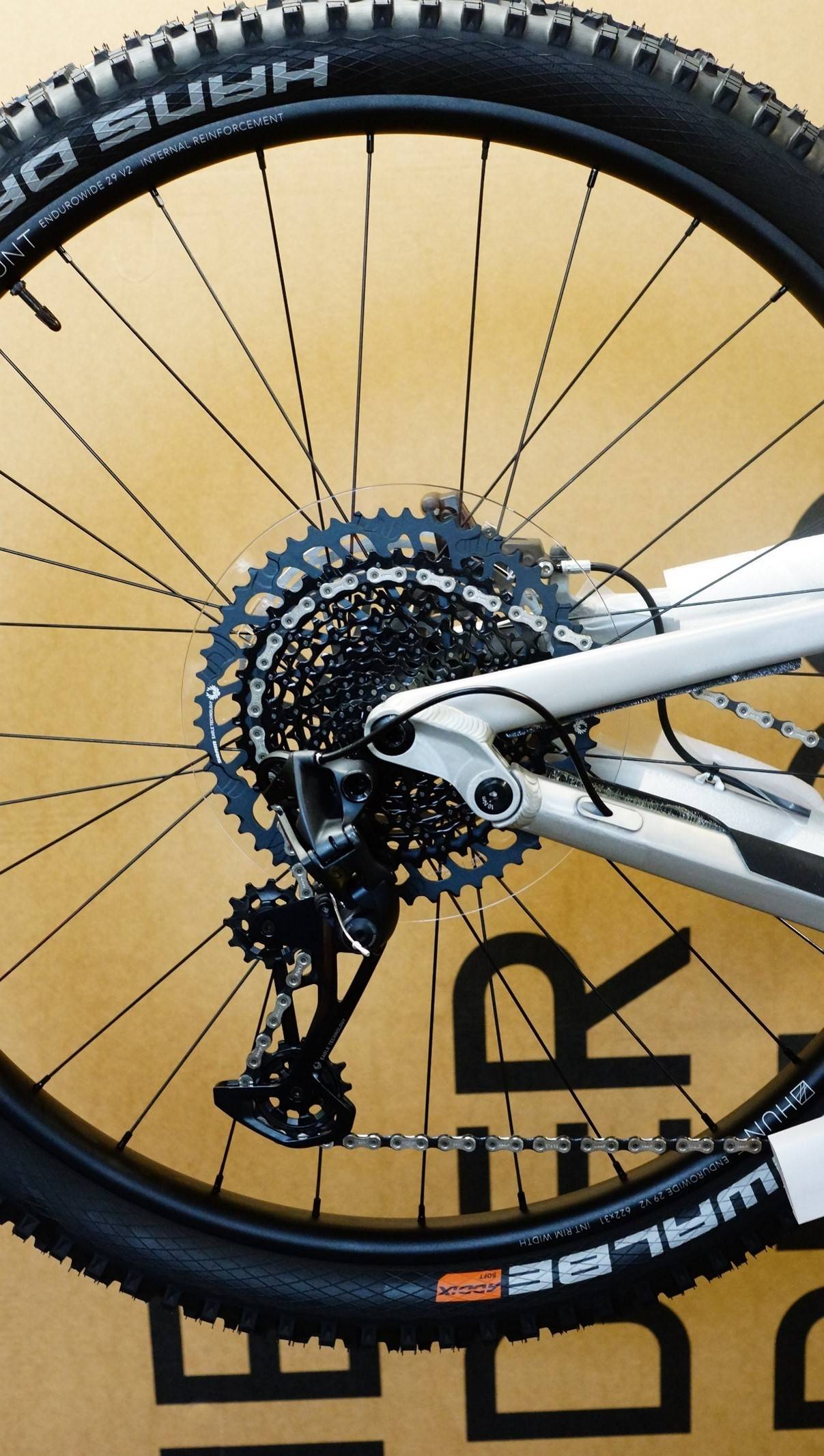 Mountain Bike Rear Wheel with cassette