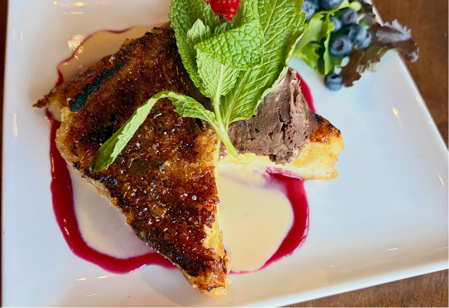 Crème Brûlée French Toast