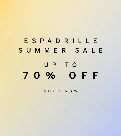 Espadrille Summer Sale