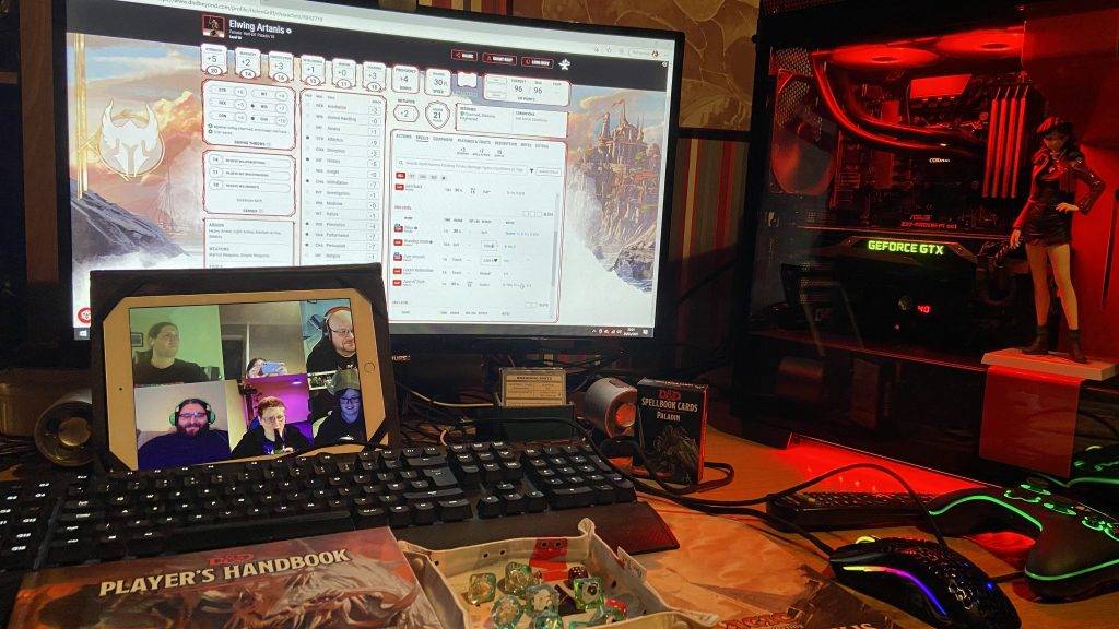 Gaming through Lockdown D&D