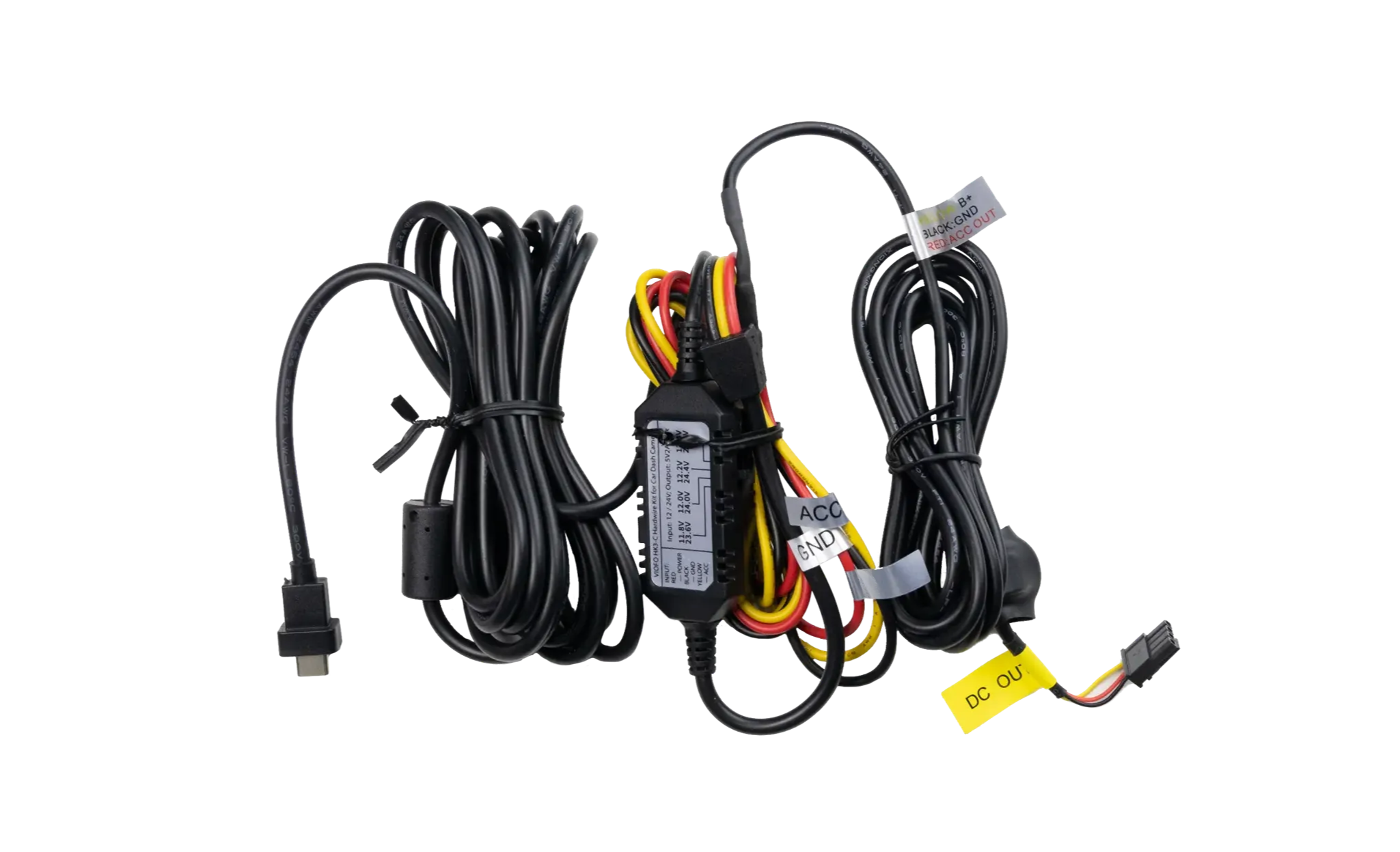 BlackboxMyCar POWERCELL 8 - Dash Cam Battery Pack, Spliced