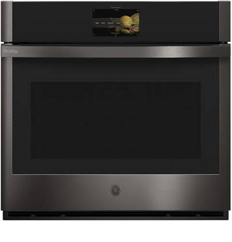 GE Profile Single Wall Oven on white background