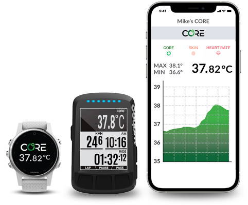 coretemperature smart phone
