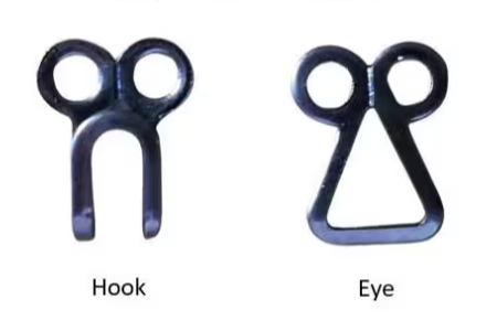 Beautifully Attached Hook and Eye Closures – MadamSew