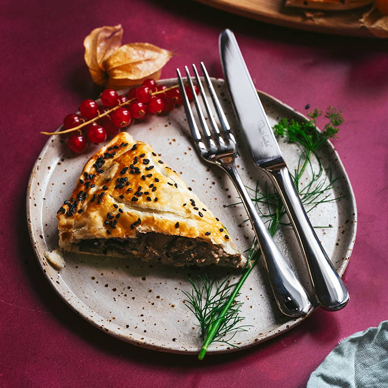 Mushroom, Chestnut & Thyme Christmas Pithivier