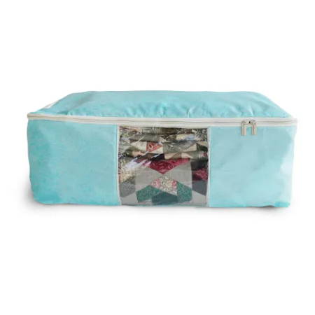 Turquoise Quilt Storage Bag from Madam Sew