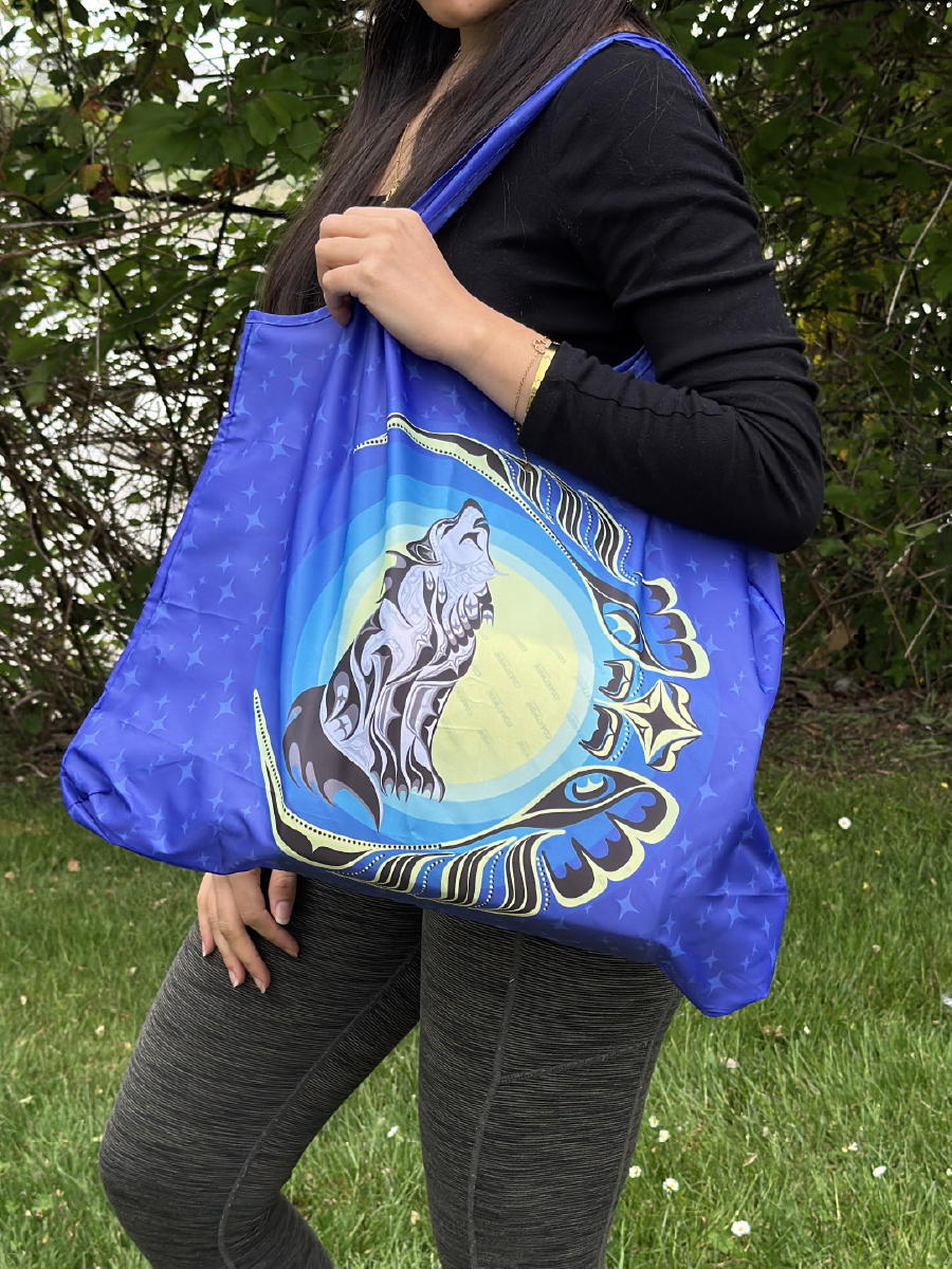 Spirit Wolf and Eagle Moon by Deanna Samuel
