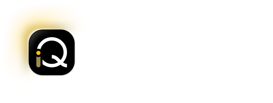 Logo featuring a stylized letter 