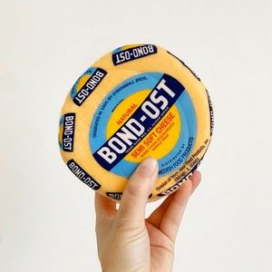 Ingebretsen's Bond-Ost Swedish semi-soft cheese block.