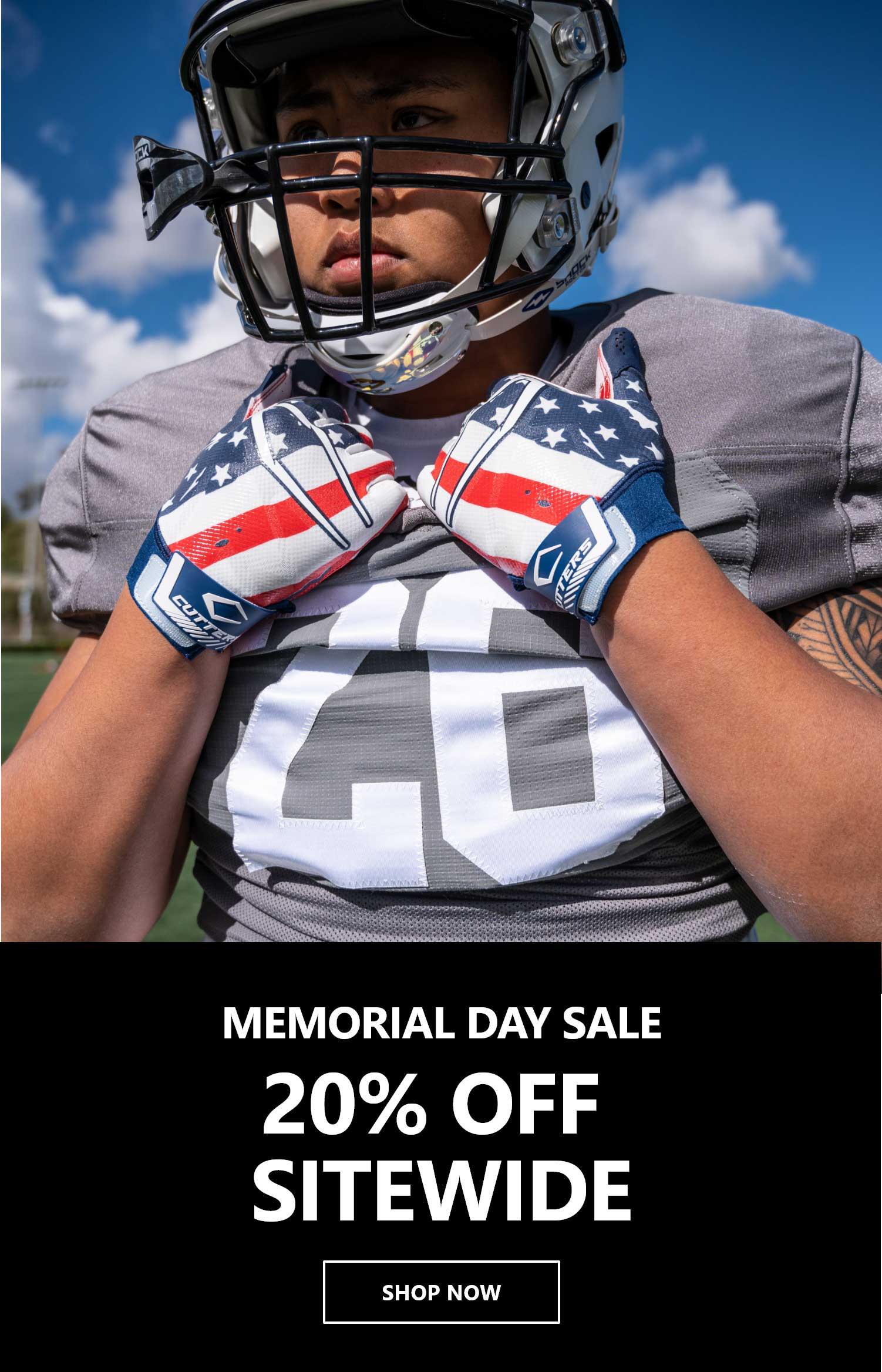 Memorial Day Sale - 20% Off Sitewide - Shop Now