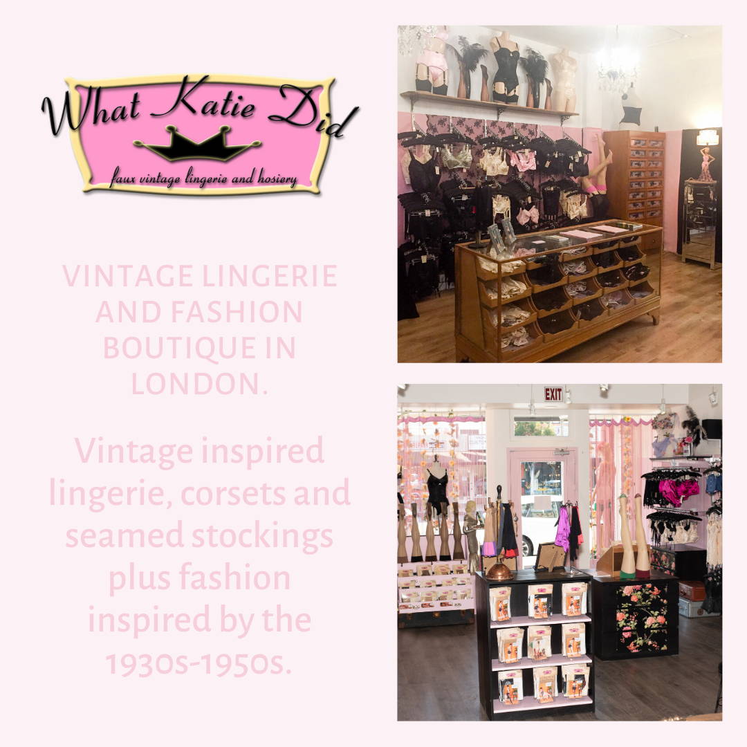 Vintage Lingerie and Corset Shop in London, England