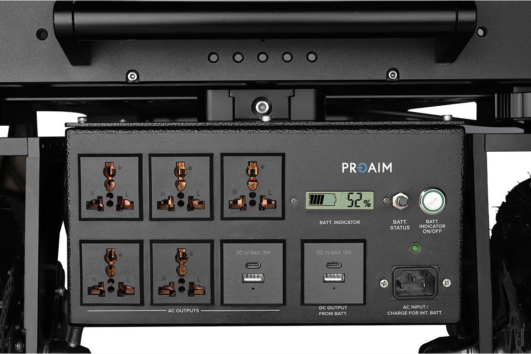 Proaim MoveMate Motorized Upgrade Kit for Video Camera Production Carts | Battery Not Included
