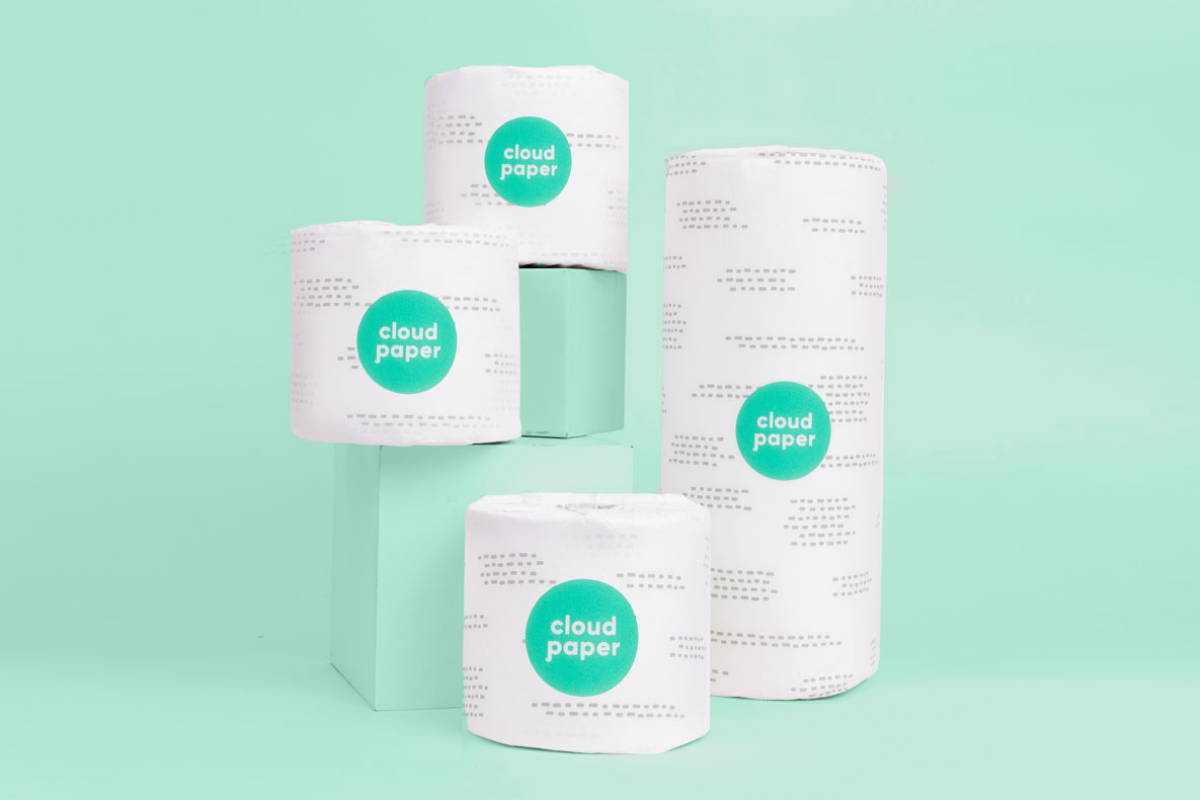 bamboo toilet paper and paper towels by cloud paper