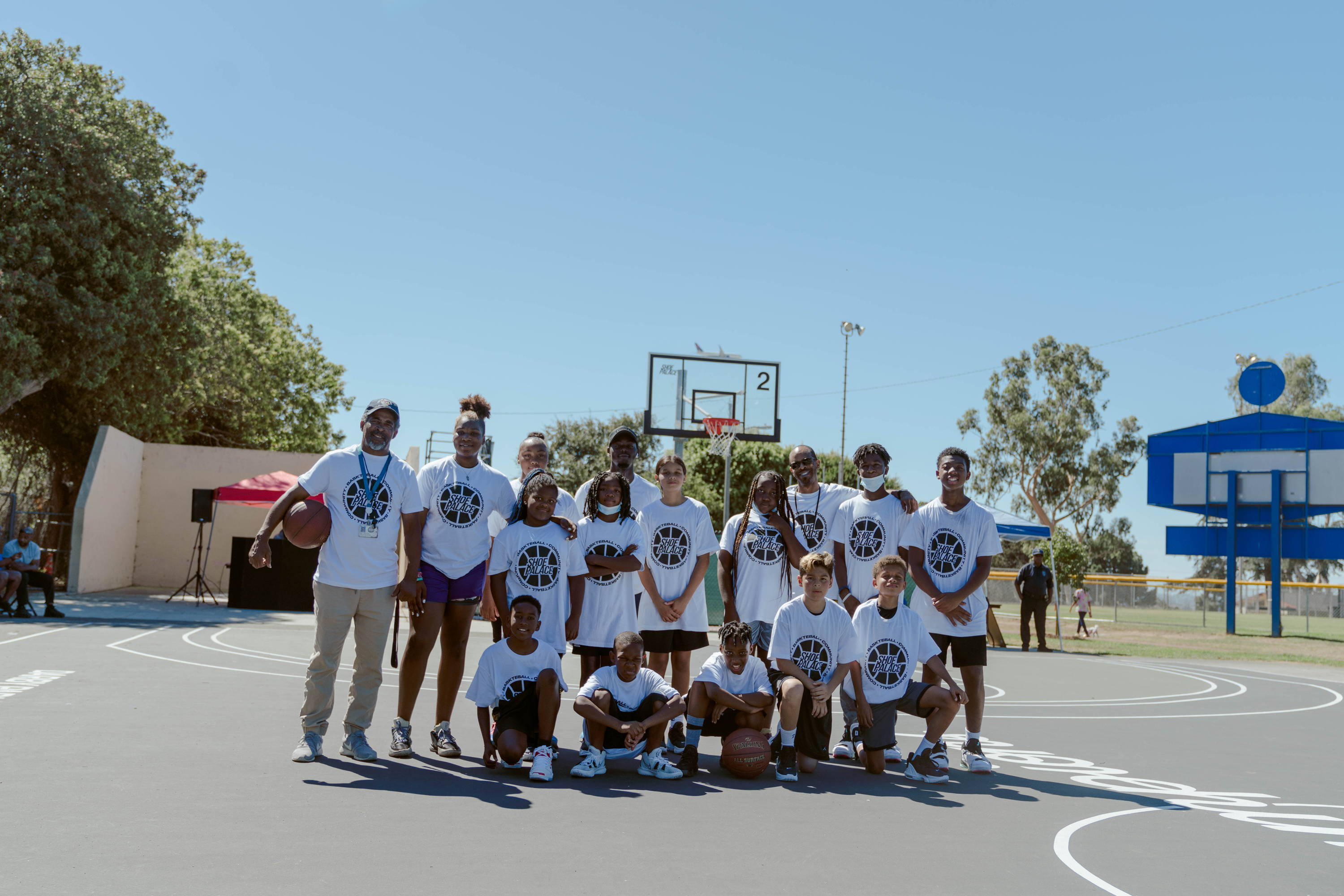 darby park hoop clinic team photo