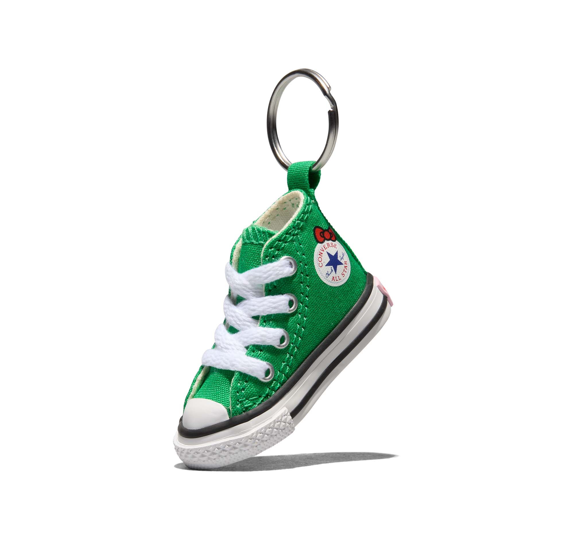 Green mini Chuck Taylor Converse Keychain