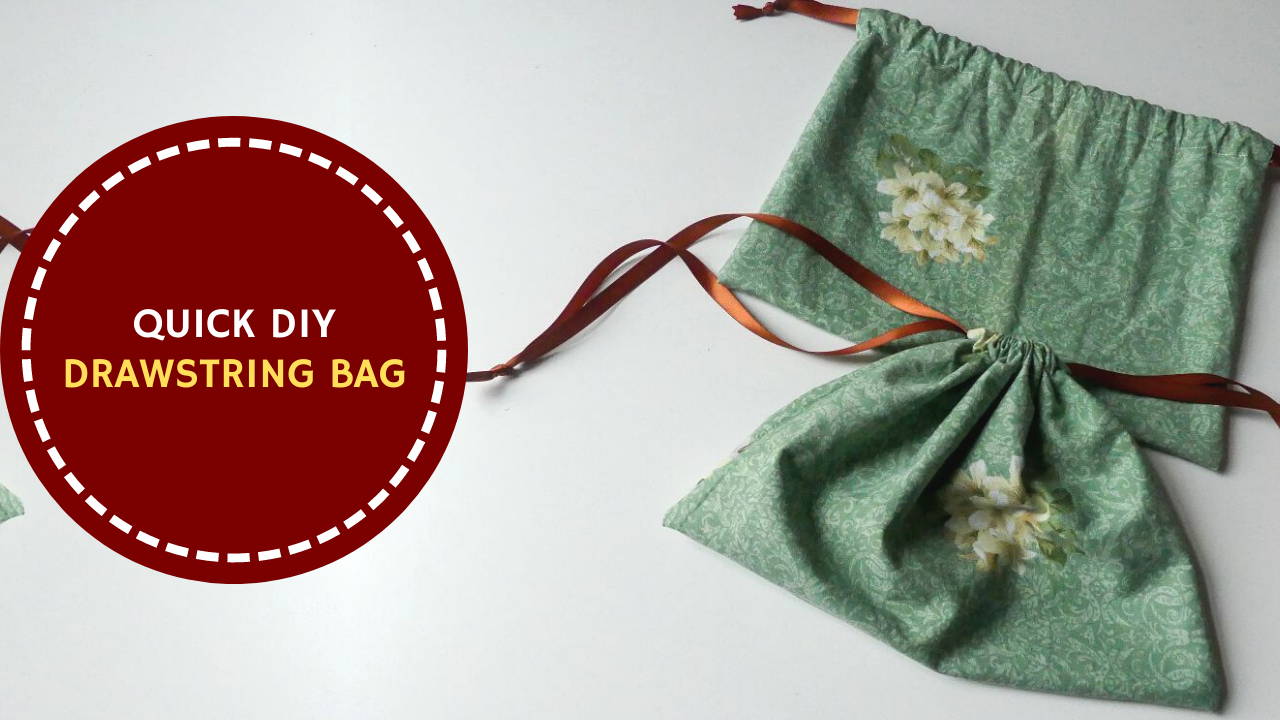 blog how to sew an easy drawstring bag