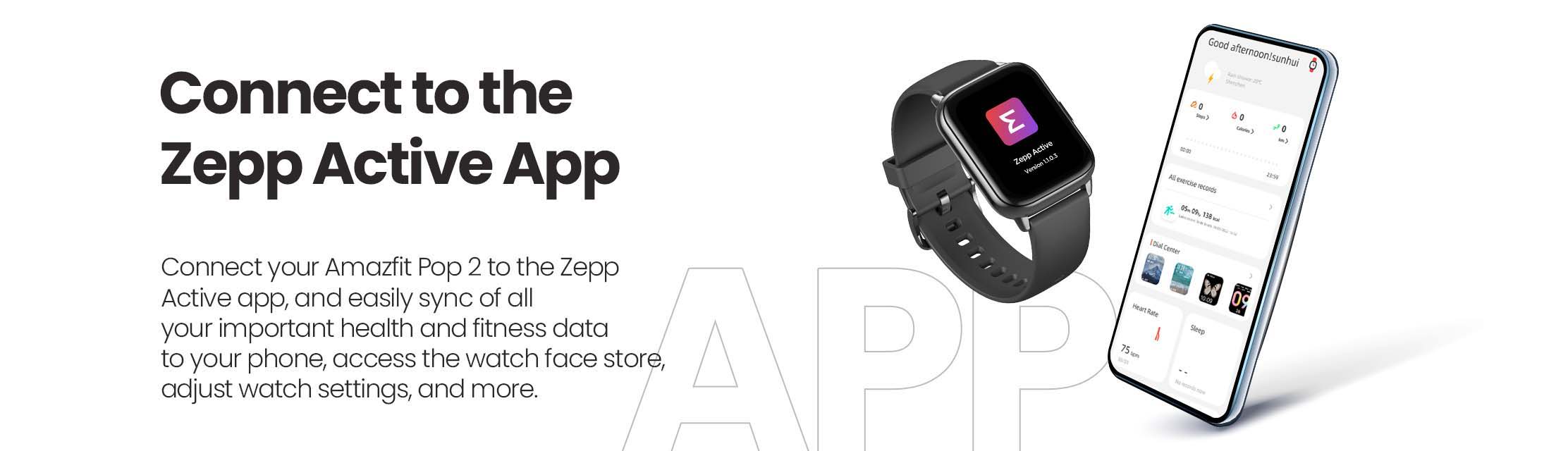 Amazfit Pop 2 Smartwatch