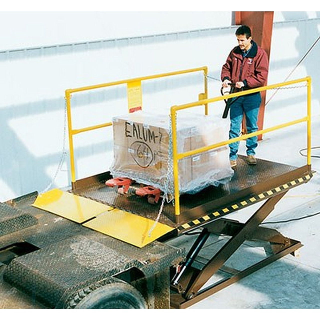 https://safetysourcellc.com/material-handling/loading-dock-equipment/loading-dock-lifts/vestil-wl-100-5-78-steel-premium-truck-scissor-dock-lift-7-ft-x-8-ft-5-000-lb-capacity-brown-yellow/