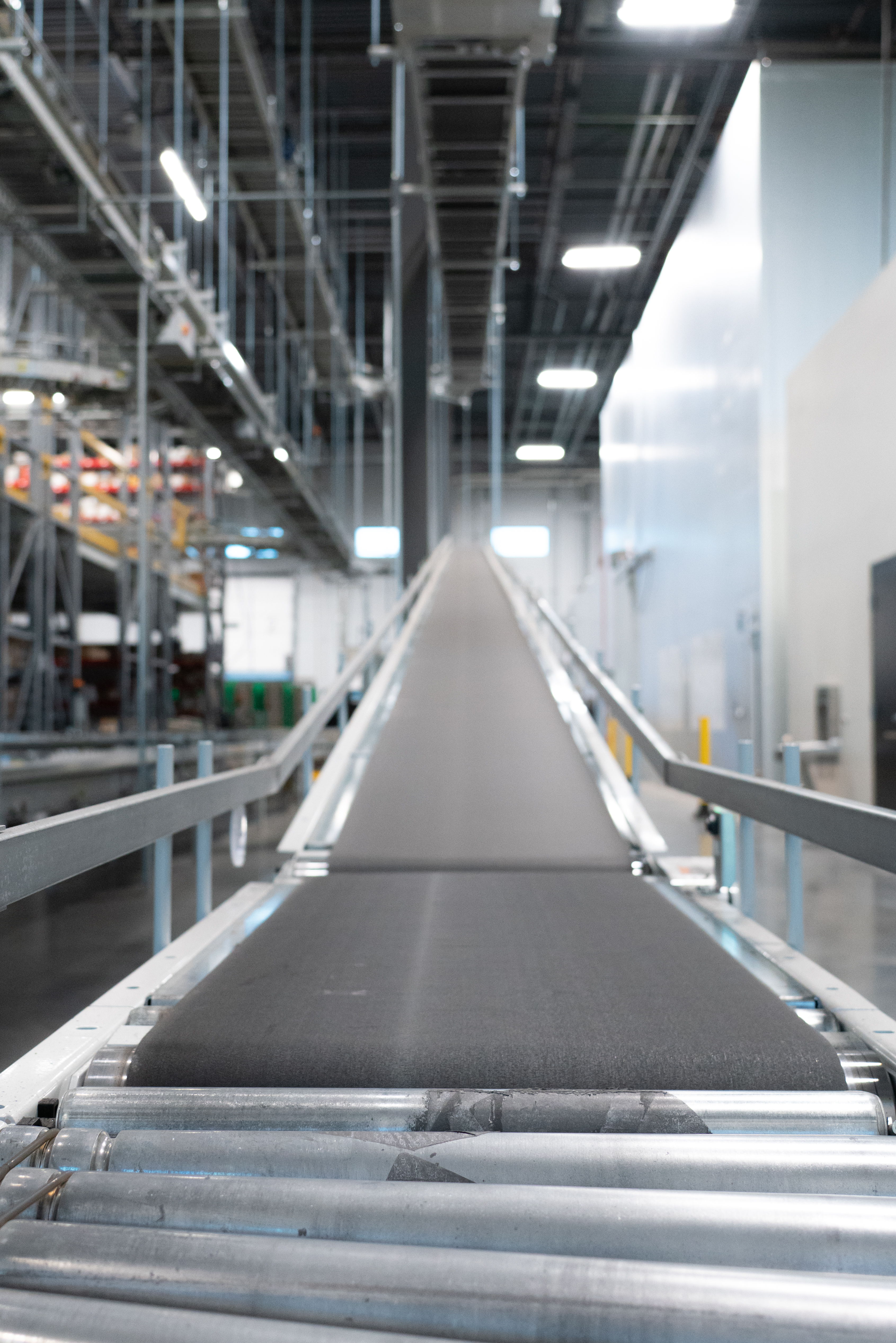 empty belt conveyor