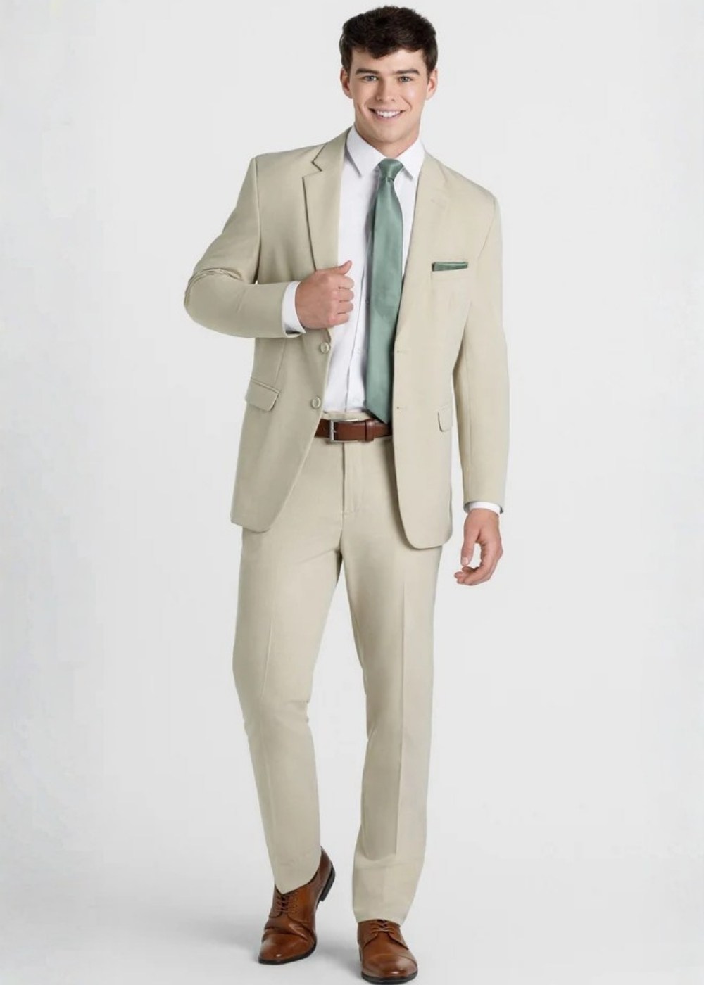 Tan Suit