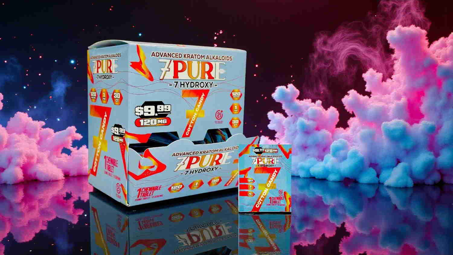 Colorful packaging of 