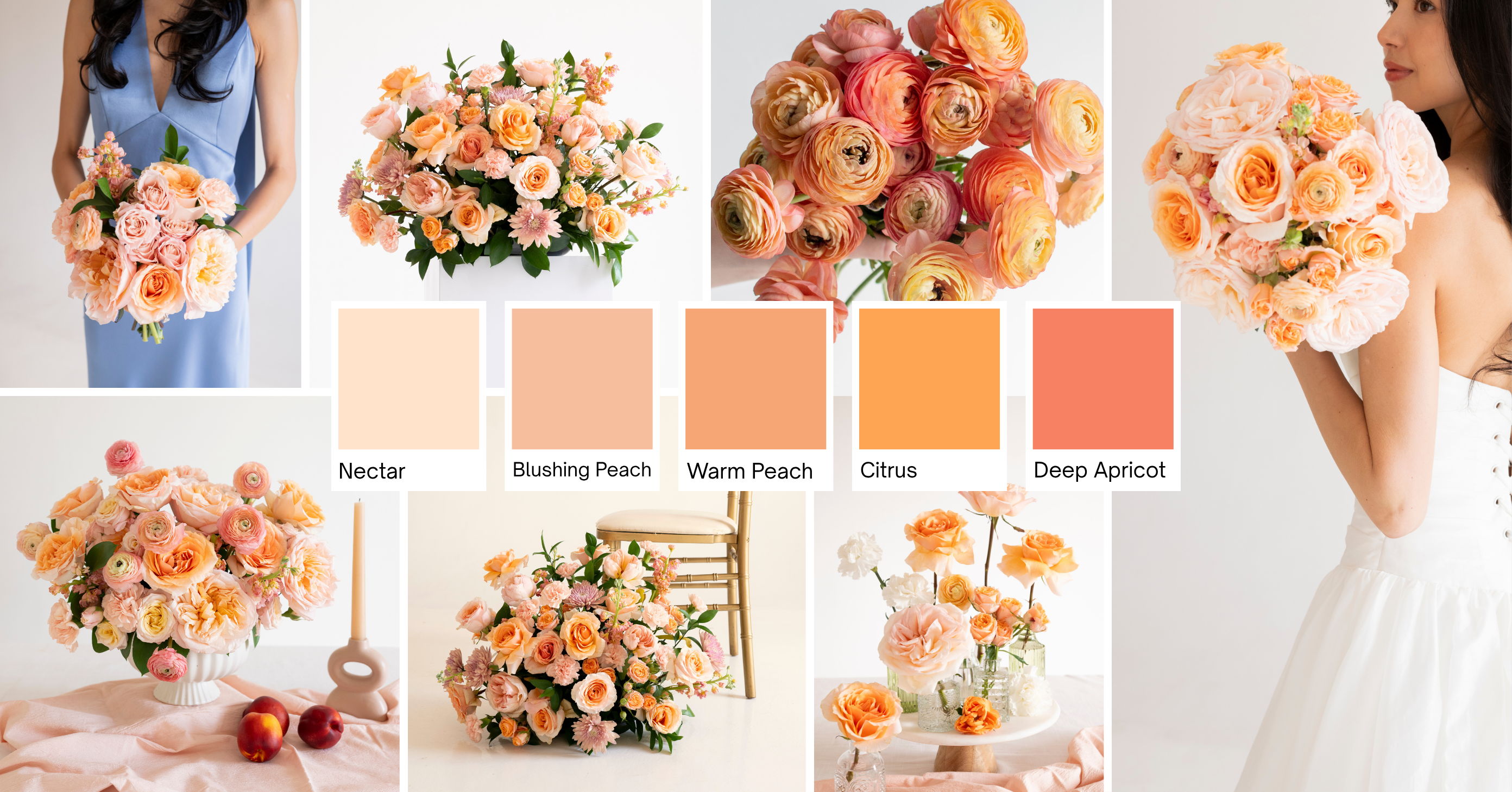 peach blossom header