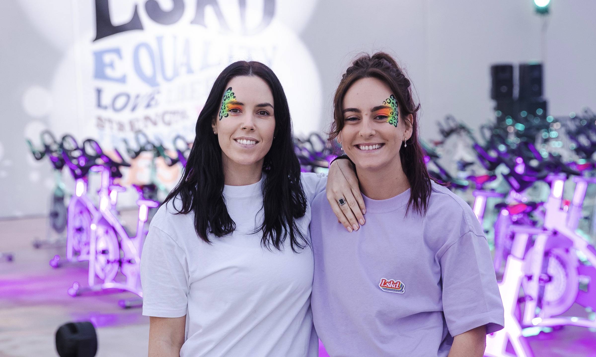 two girls at a 2023 pride month event in australia