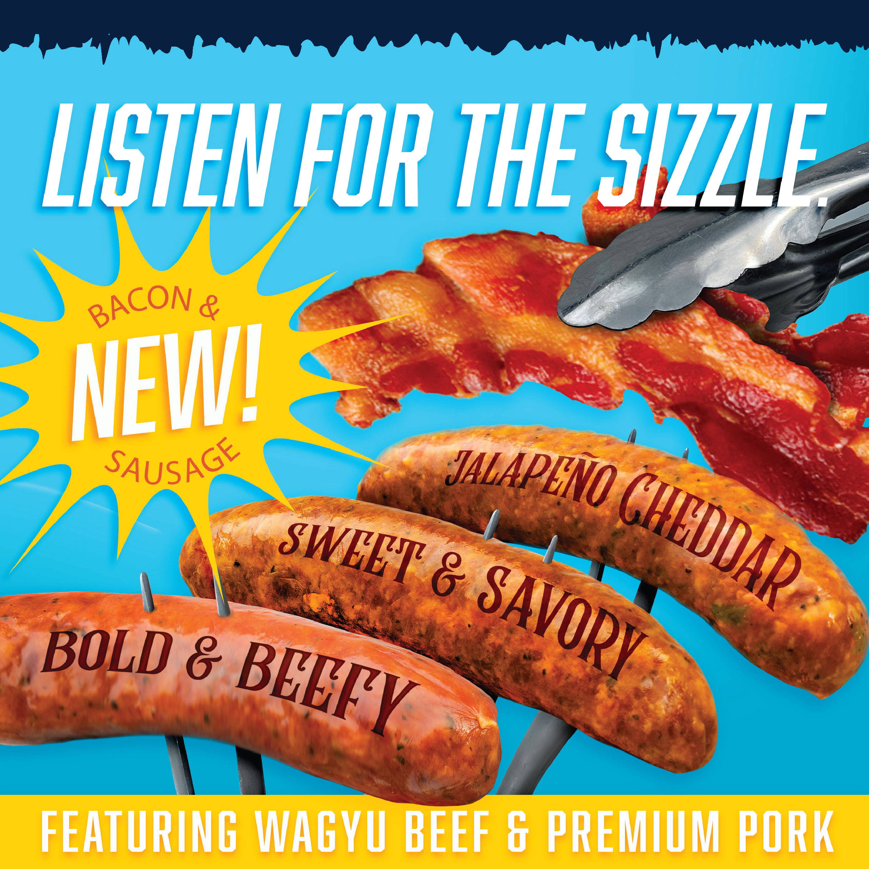 new bacon and sausage ad
