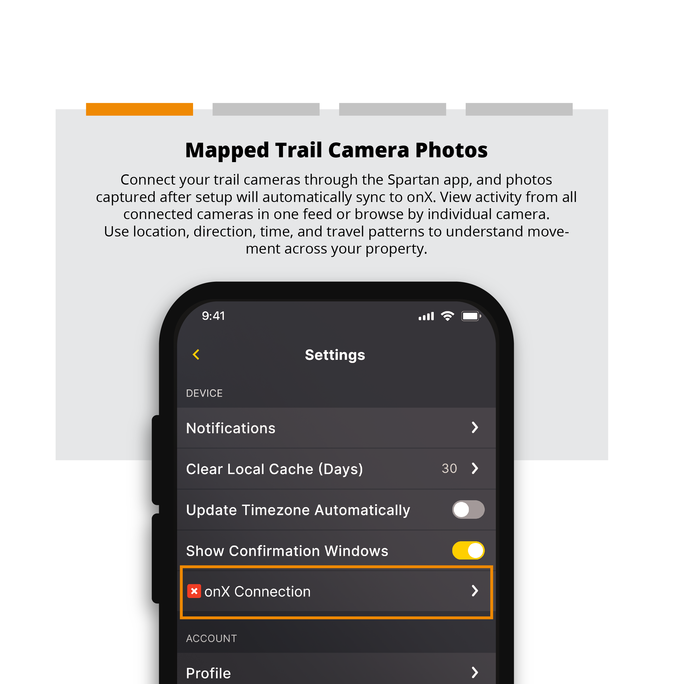 onX Feature