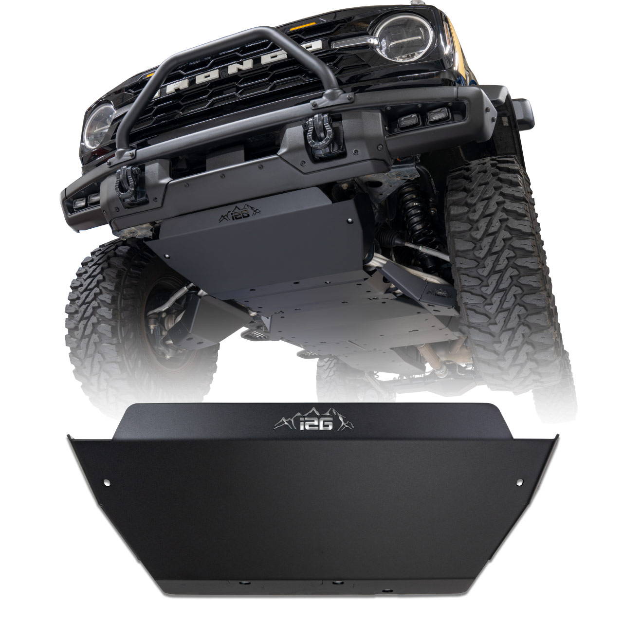 IAG Rock Armor Front Skid Plate for 2021+ Ford Bronco