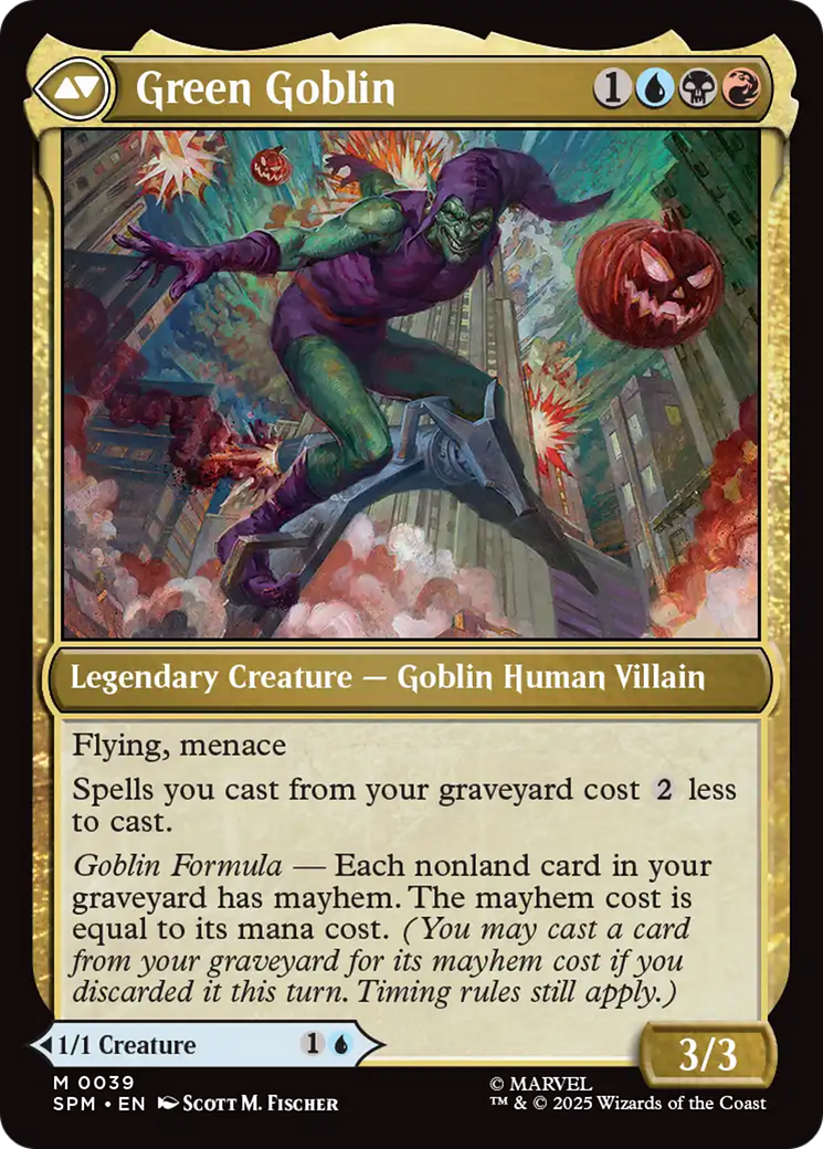 Norman Osborn, one of the best cards of 2025.