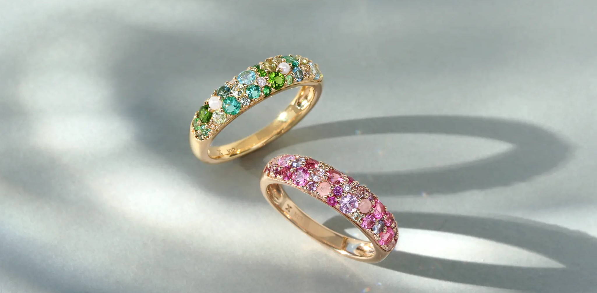 マルチカラー 宝石 | 指輪 (リング) ネックレス ピアス コレクション
