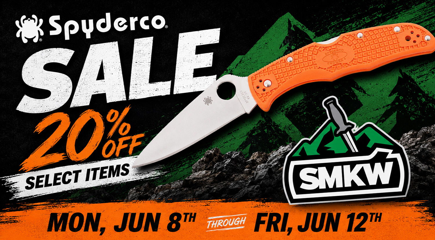Spyderco Sale - 20% off select Spyderco products