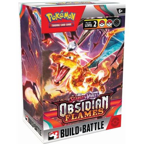 scarlet & violet obsidian flames build & battle cards