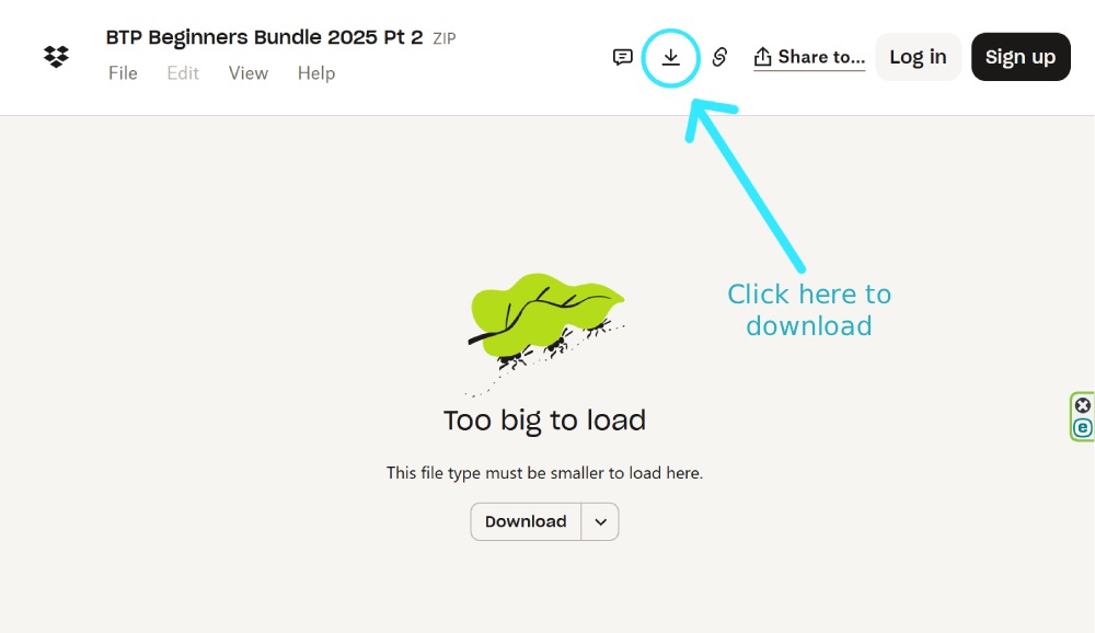 Dropbox Download Instructions For Born To Produce Music Production Tutorials