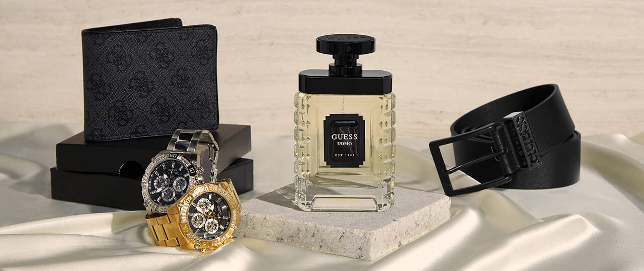 Shop Accessories: Watches, Slides, Cologne & More | GUESS