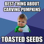 Best Thing About Carving Pumpkins