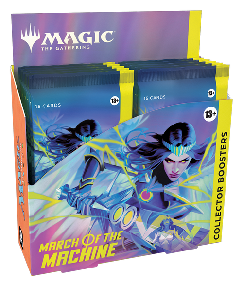 Magic: The Gathering March of the Machine Collector Boosters box.