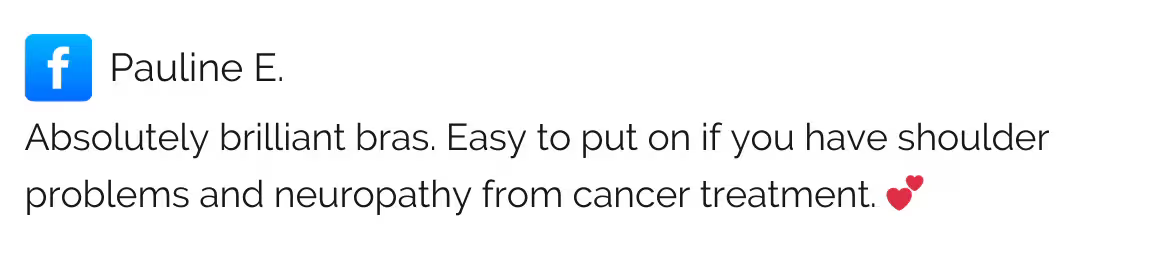 shoulder problems neuropathy from cancer treatment bras