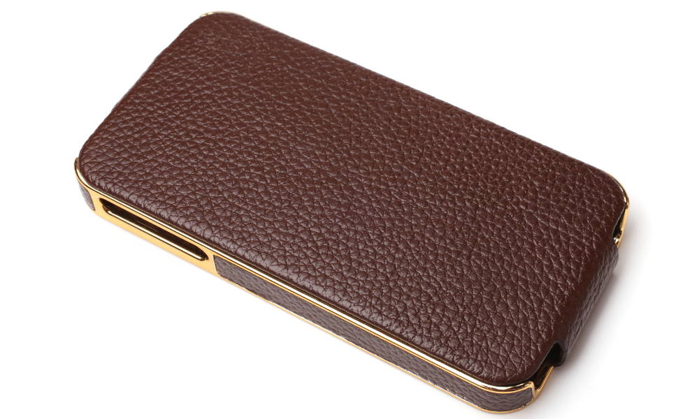 a leather phone case