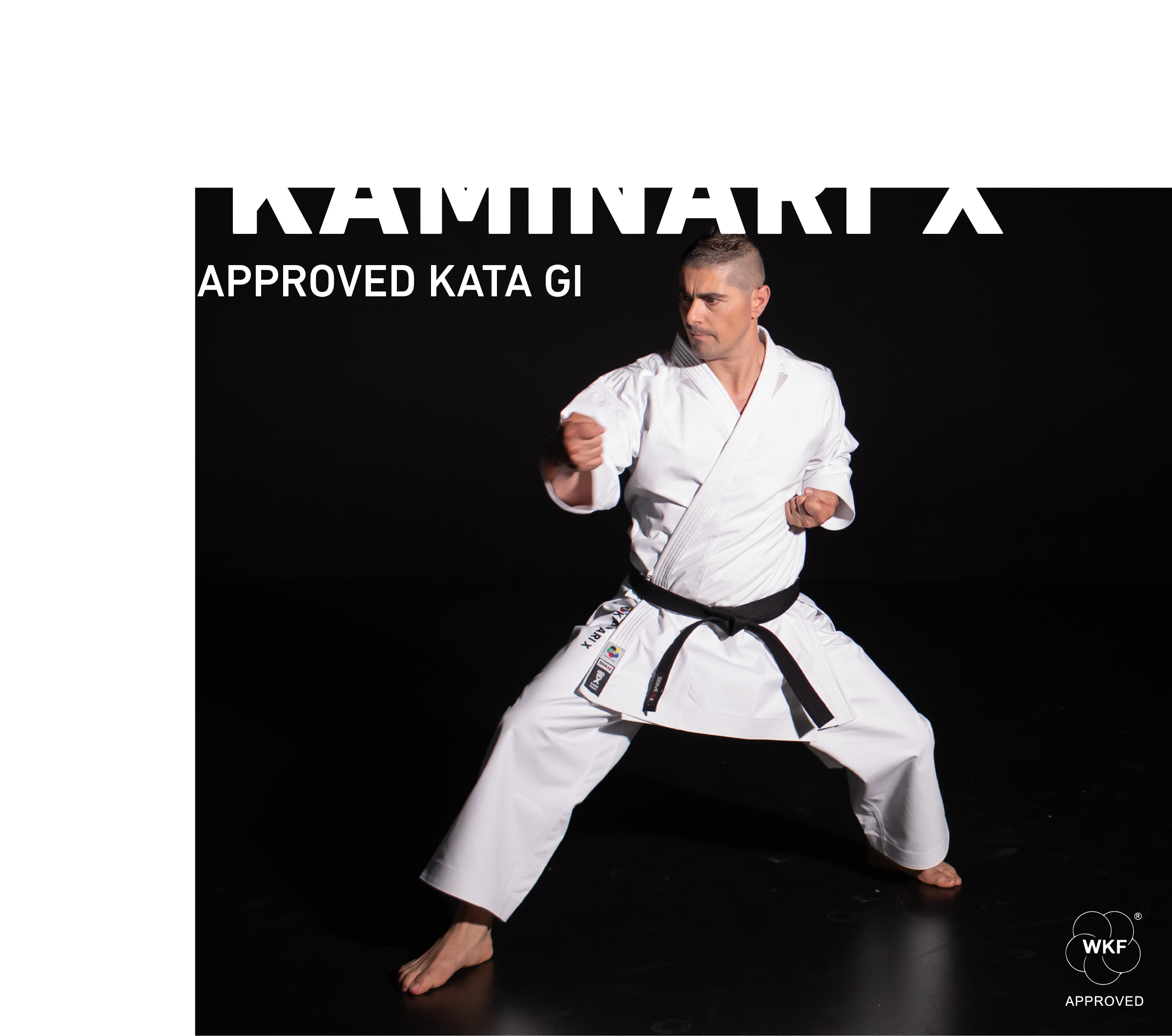 WKF Approved Karate Gi Kata Kaminari