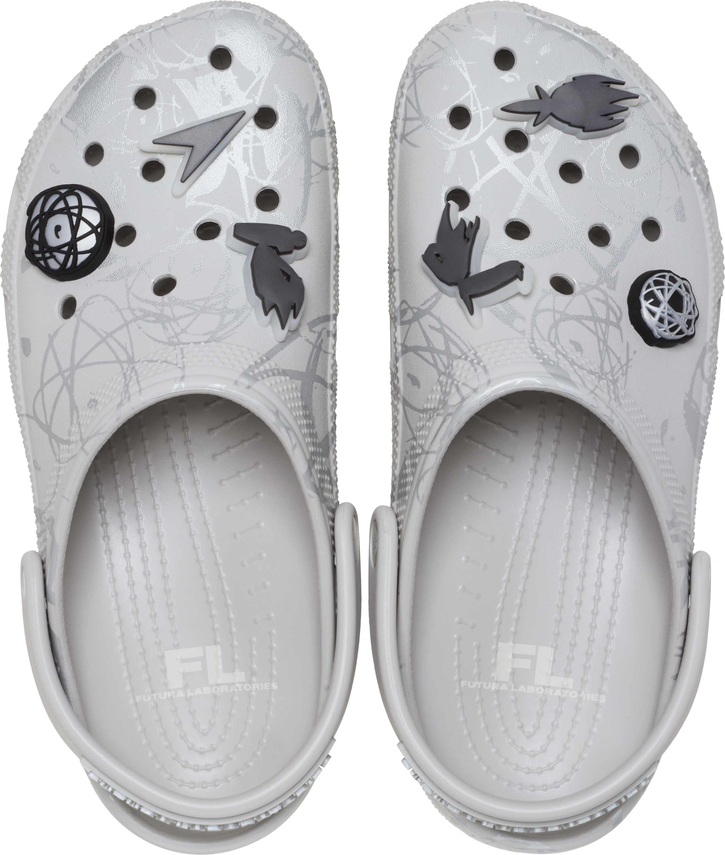 Crocs x Futura Classic ROClog - WHITE PEARL