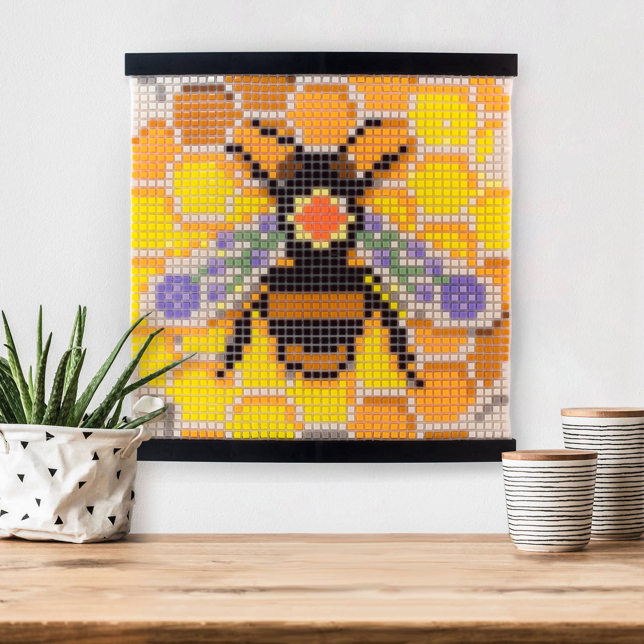 Snappix Folksy Bee Kit - Square Beads