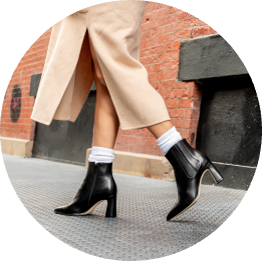 Comfortable Leather Ankle Boot | ALLY Shoes