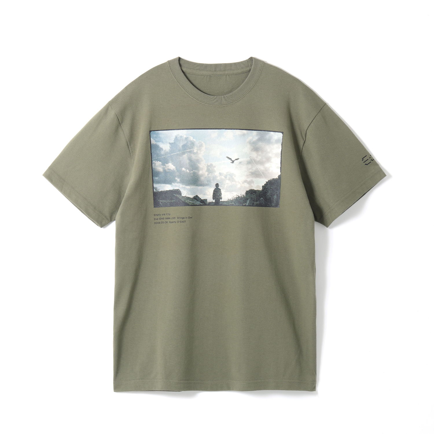 「Strings in Owl」Print T-shirt