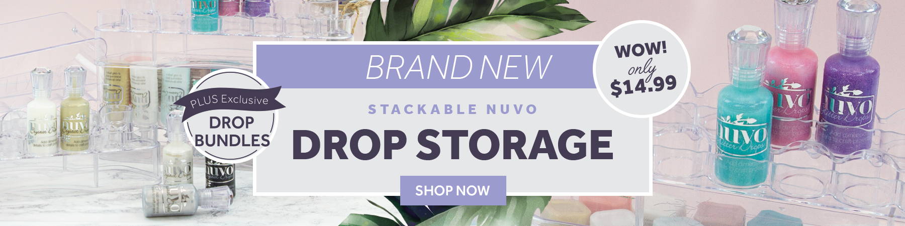 Nuvo Drops Stackable Storage