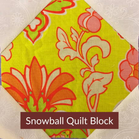 Snowball Quilt Block