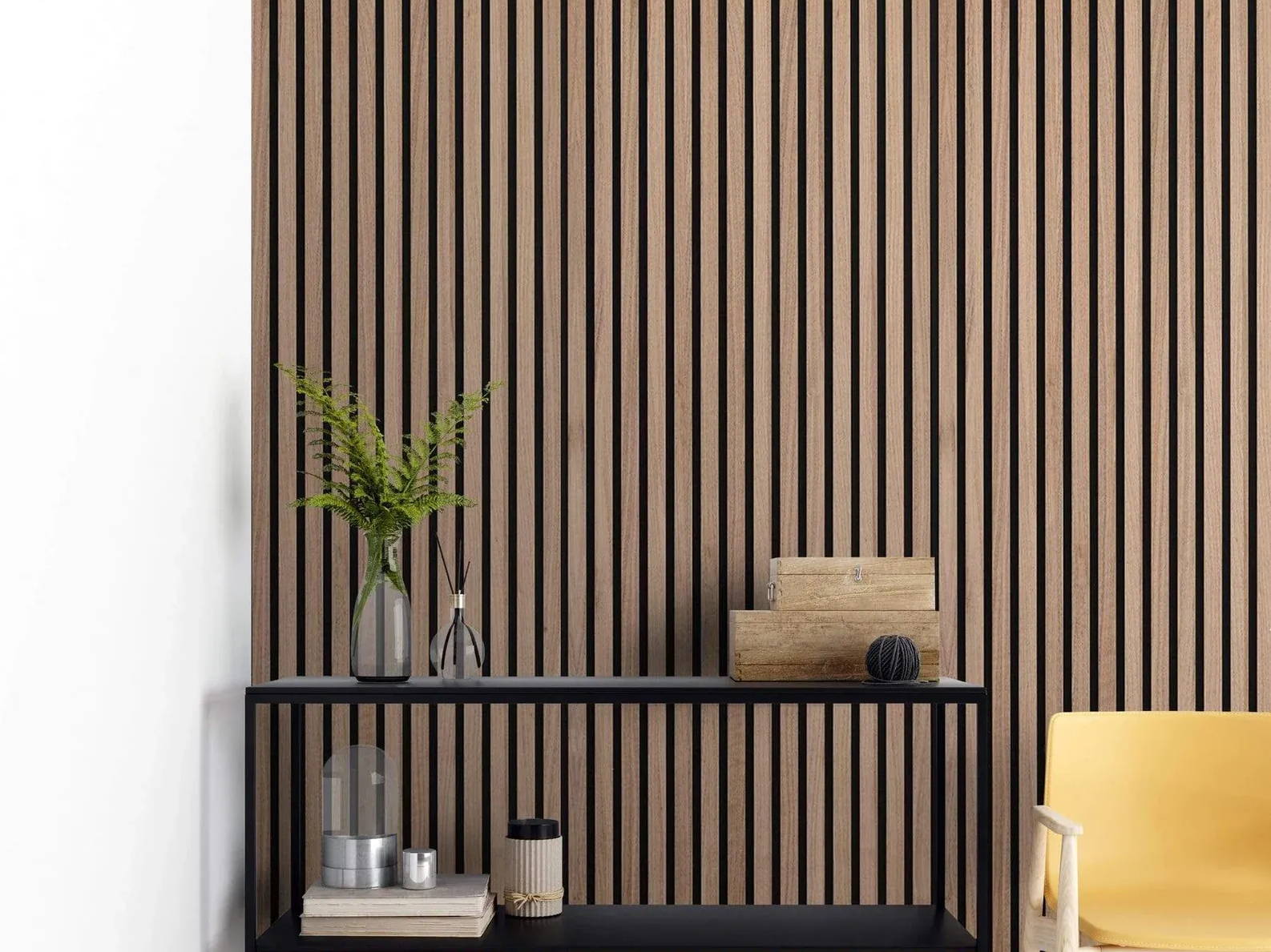 Luxury American Walnut Acoustic Slat Wood Wall Panels | Original Slatpanel®