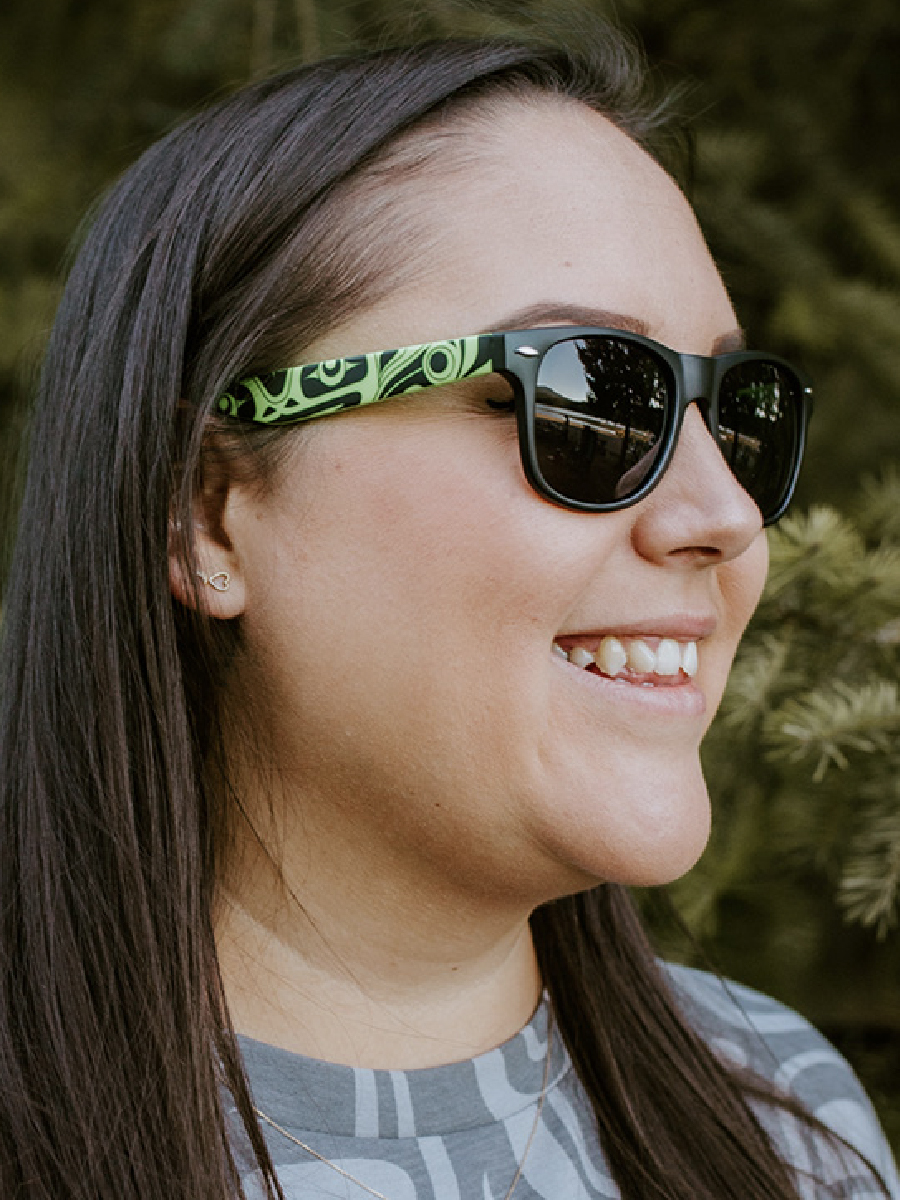Frog Sunglasses Matte Frames by Fraser Williams